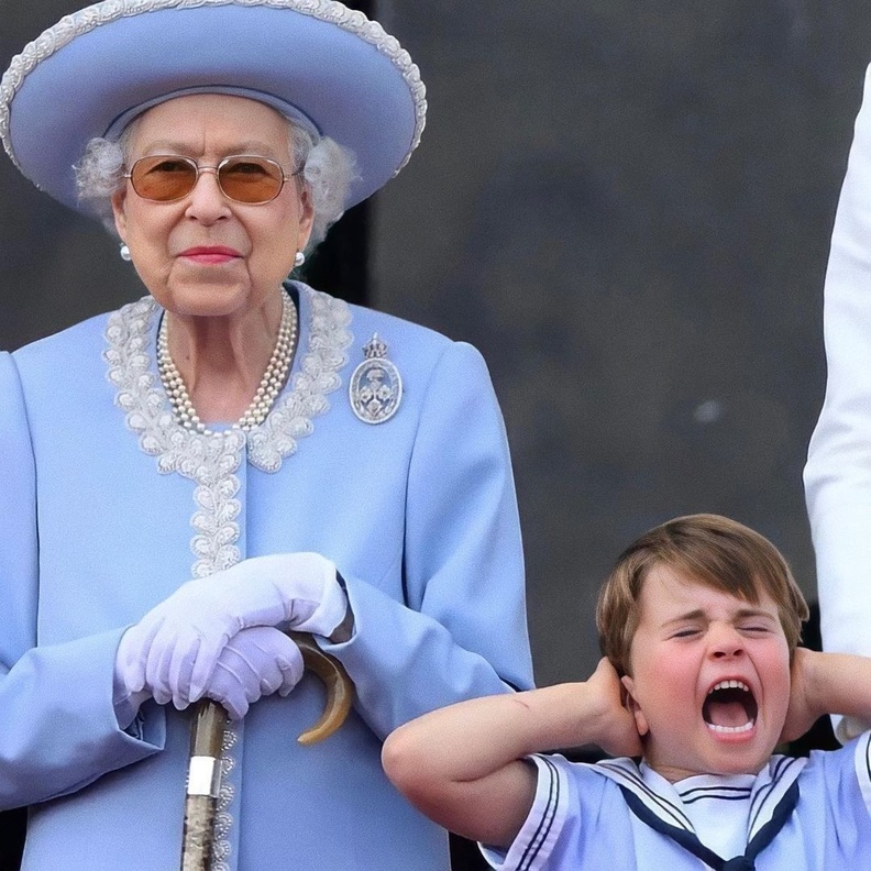 لحظات طريفة بطلها الأمير لويس