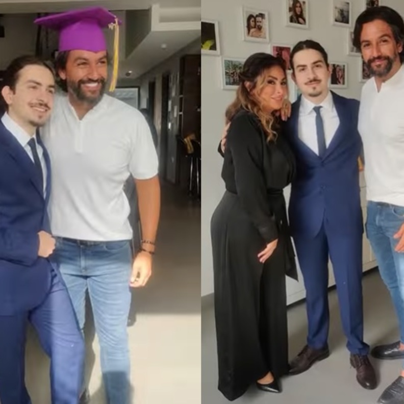 ديما بياعة توثق لحظات مؤثرة من تخرج نجلها 