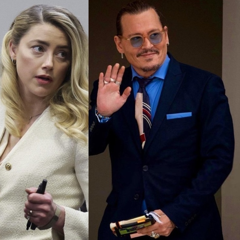 جوني ديب وآمبر هيرد