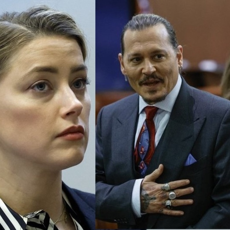 جوني ديب وآمبر هيرد