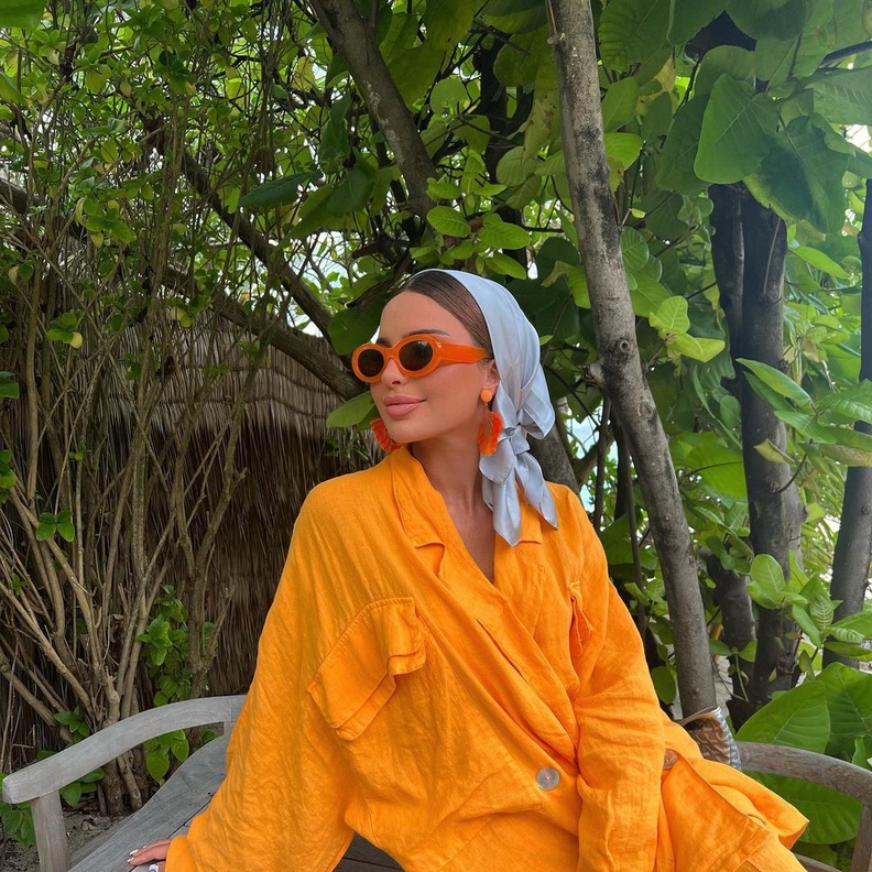 اطلالات محجبات صيفية للاجازات البحرية 