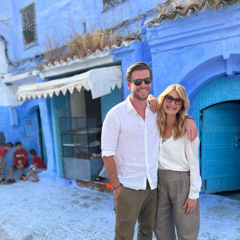  لورا ديرن و ليام هيمسورث