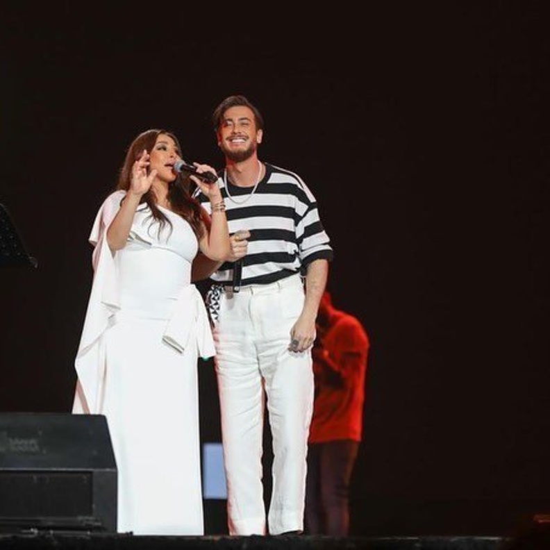 إليسا تقلد سعد لمجرد ونانسي عجرم تتعرض لـ "خضّة"