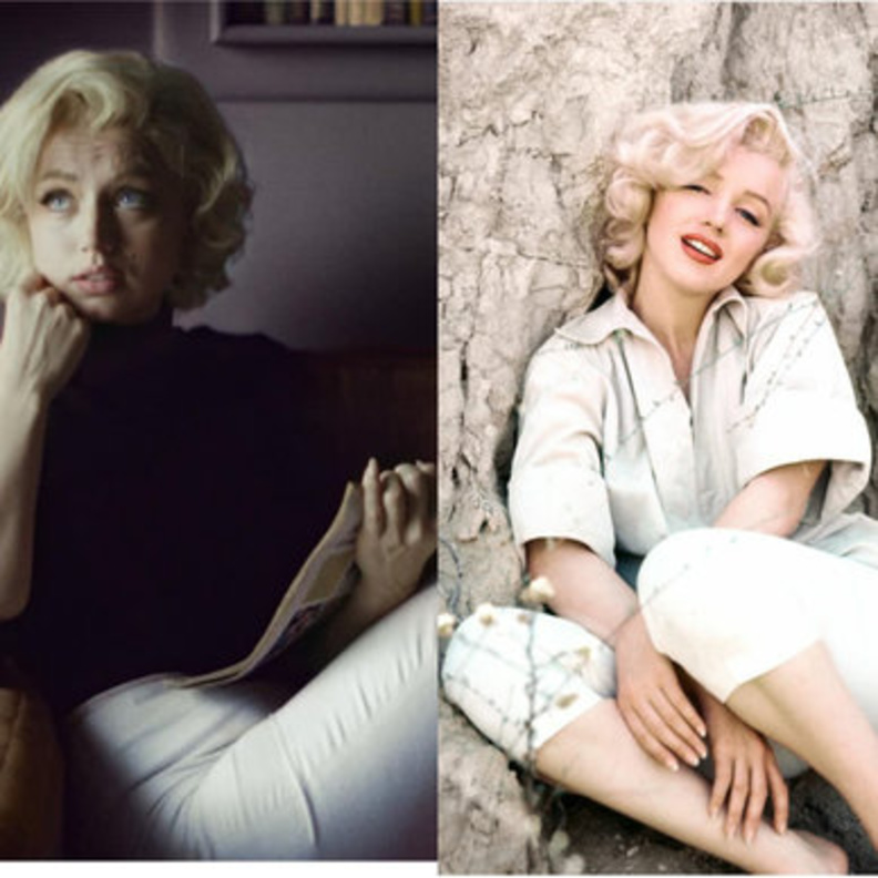 مارلين مونرو وآنا دي أرماس
