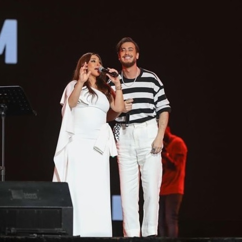 سعد لمجرد وإليسا