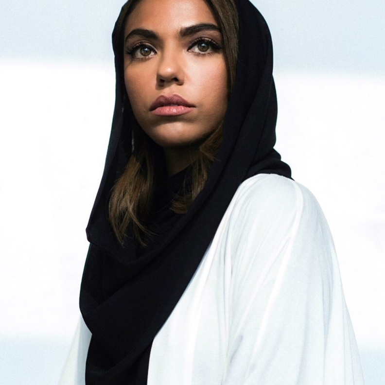 الإعلامية السعودية وئام الدخيل تصوير عبدالله الشهري - المصدر حساب انستقرام وئام الدخيل 