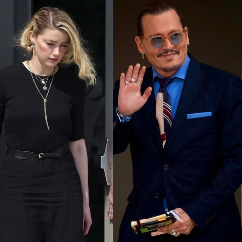 جوني ديب وآمبر هيرد