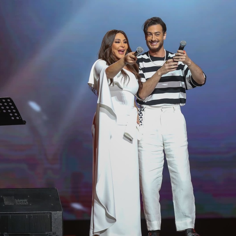 إليسا وسعد لمجرد