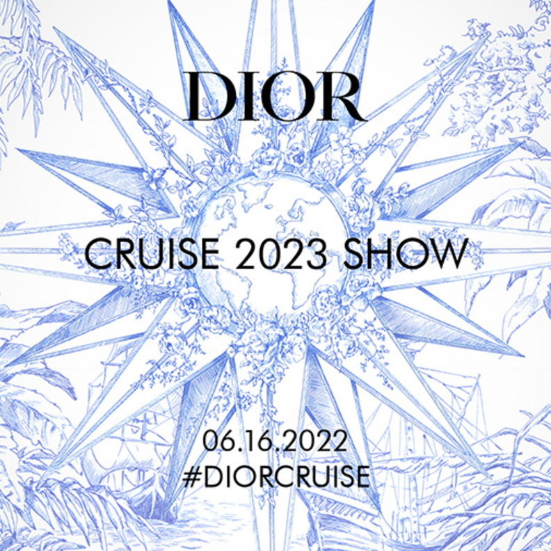 بث مباشر لعرض أزياء ديور كروز 2023 Dior Cruise