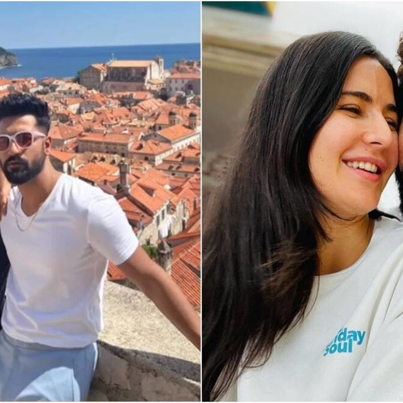 كاترينا كيف تعلق على صور زوجها مع النجمة فرح خان