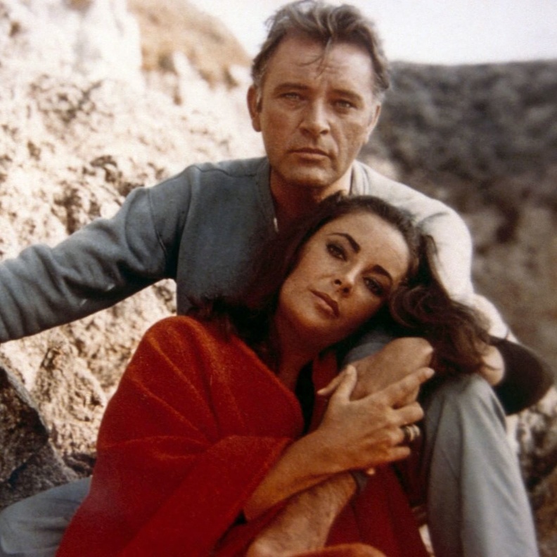 إليزابيث تايلور Elizabeth Taylor وريتشارد بيرتون Richard Burton