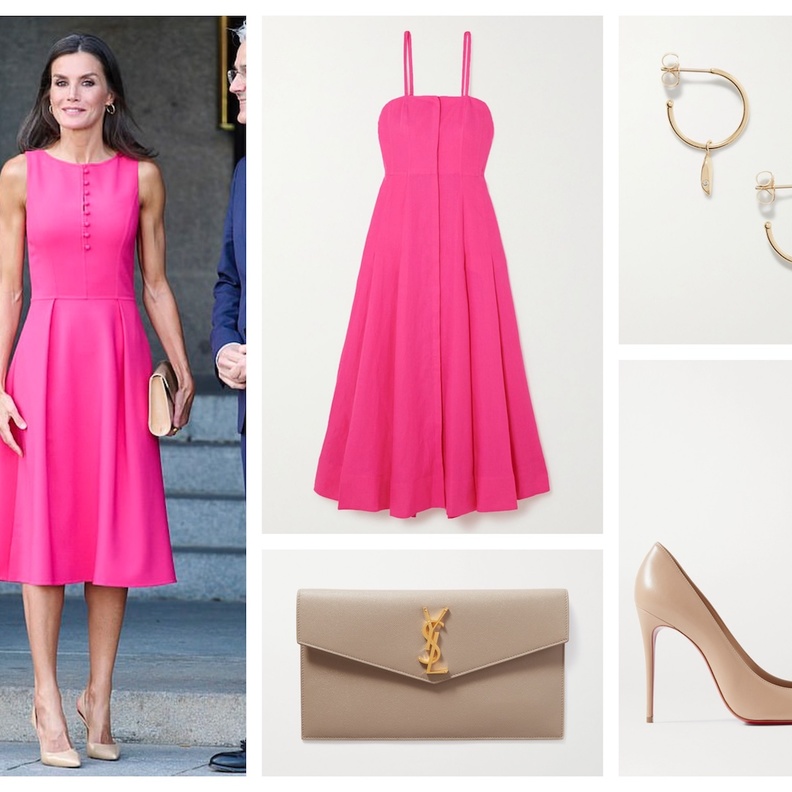 اطلالة صيفية وفريش مستوحاة من ستايل الملكة ليتيزيا!