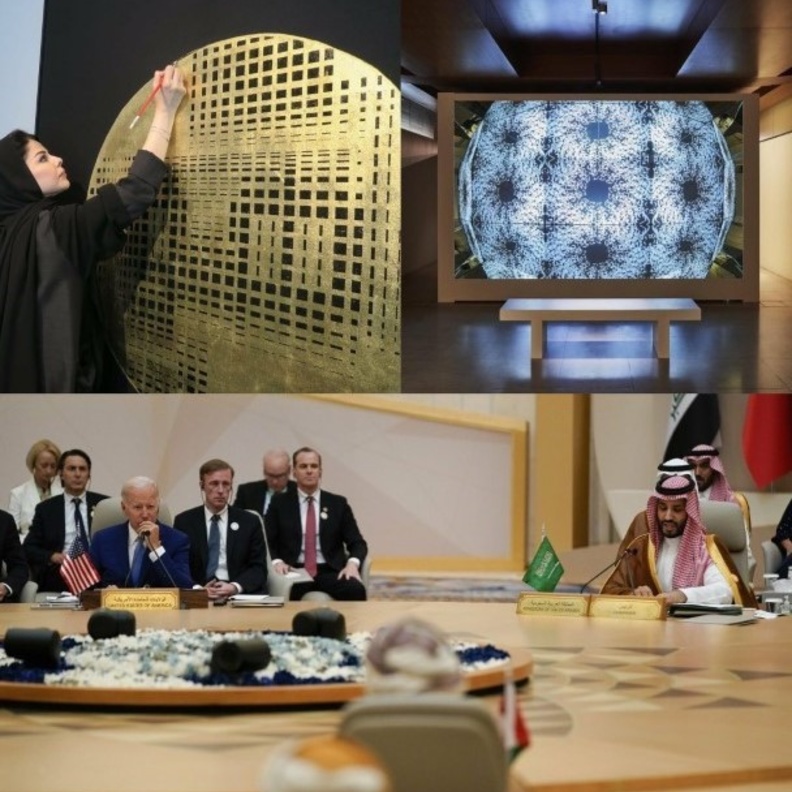 الأميرة ريما بنت بندر تفتخر بمشاركة الفنانة لولوة الحمود في قمة جدة