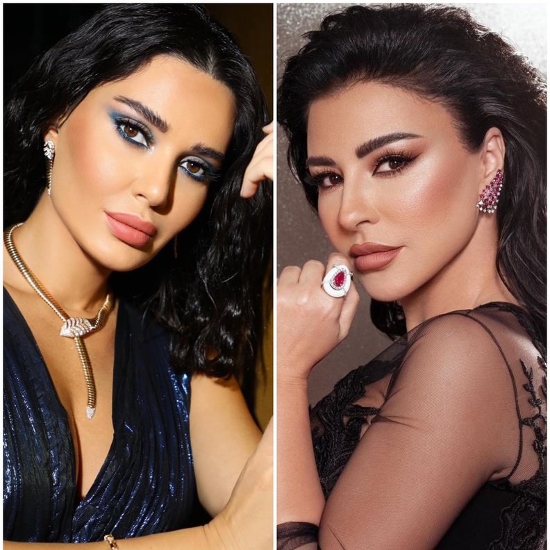 النجمتان سيرين عبد النور وماغي بو غصن