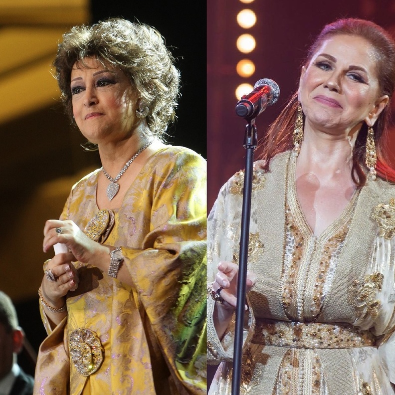 ميادة الحناوي ووردة 