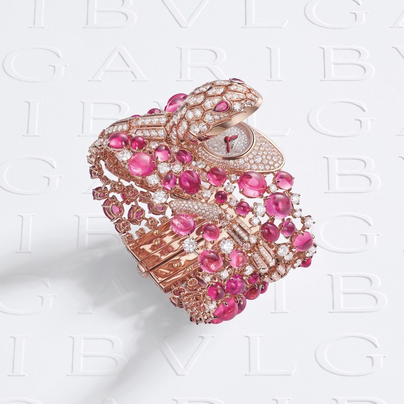 ساعة Serpenti Misteriosi Riviera من بولغري  Bvlgari
