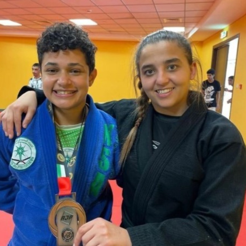 "لينا الحكيم" و"لاما المدني" وميداليتان سعوديتان في بطولة الفجيرة الدولية لمحترفي الجوجيتسو
