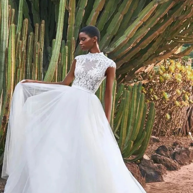 نصائح للعروس لاختيار فستان زفاف من التول@pronovias