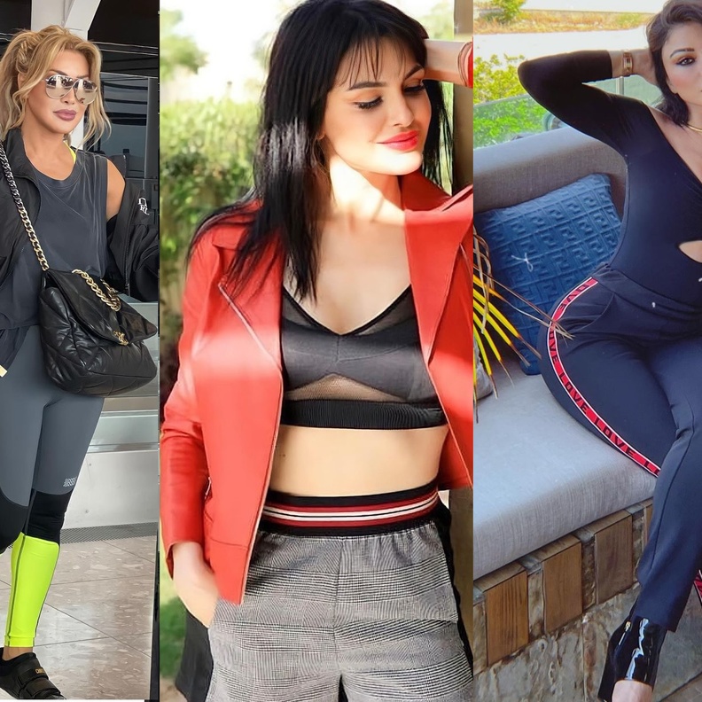 النجمات باطلالات رياضية