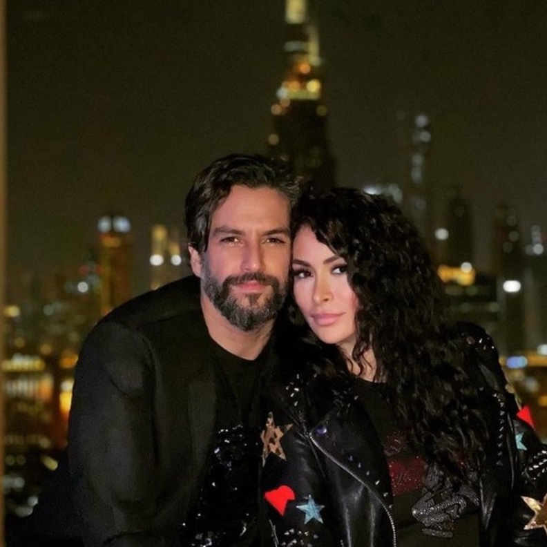 ديما بياعة وزوجها أحمد الحلو 