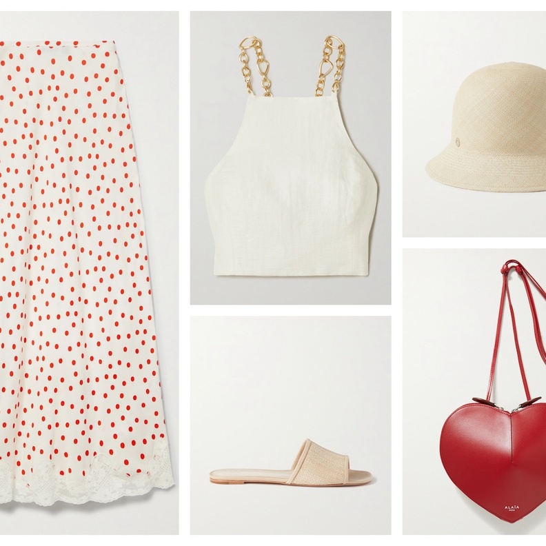 ستايل شبابي كاجوال بلمسات حيوية بالأحمر