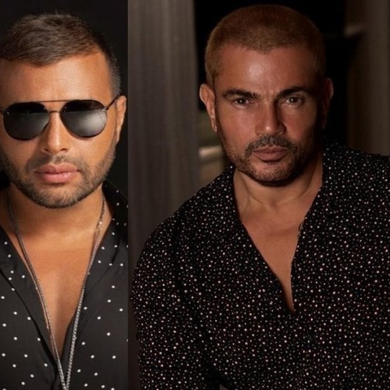 عمرو دياب ورامي صبري