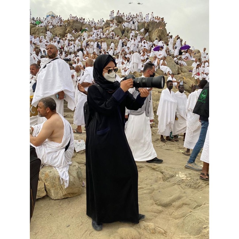 ‎صور روحانية مميزة لمناسك الحج بكاميرا المصورة المبدعة "نبيلة أبوالجدايل"