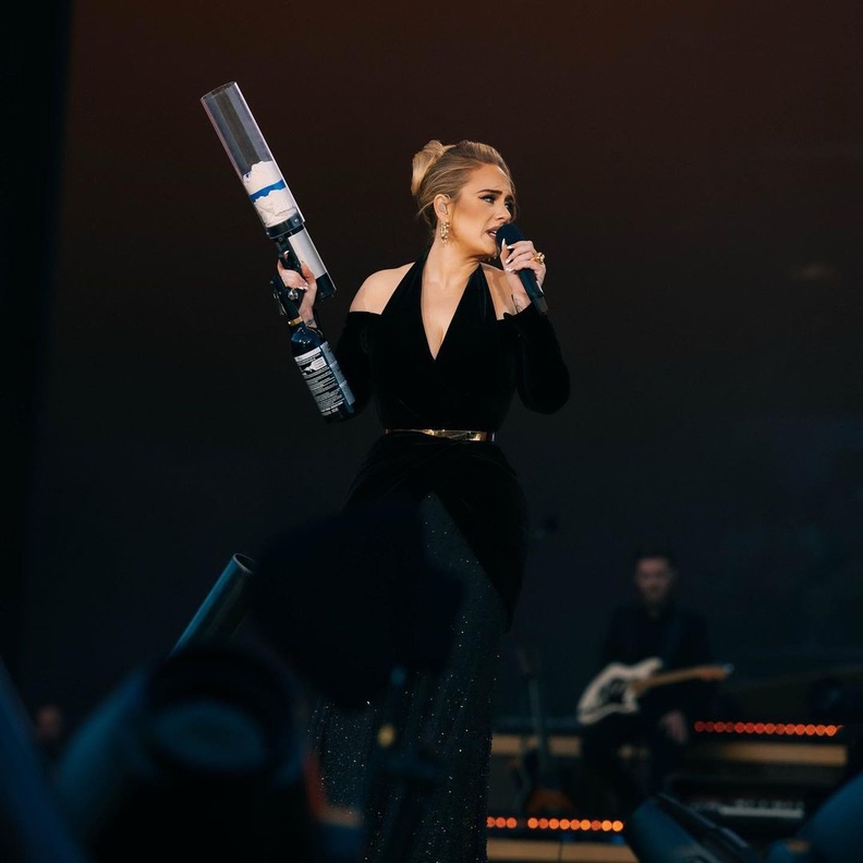 أديل في حفلها الأخير