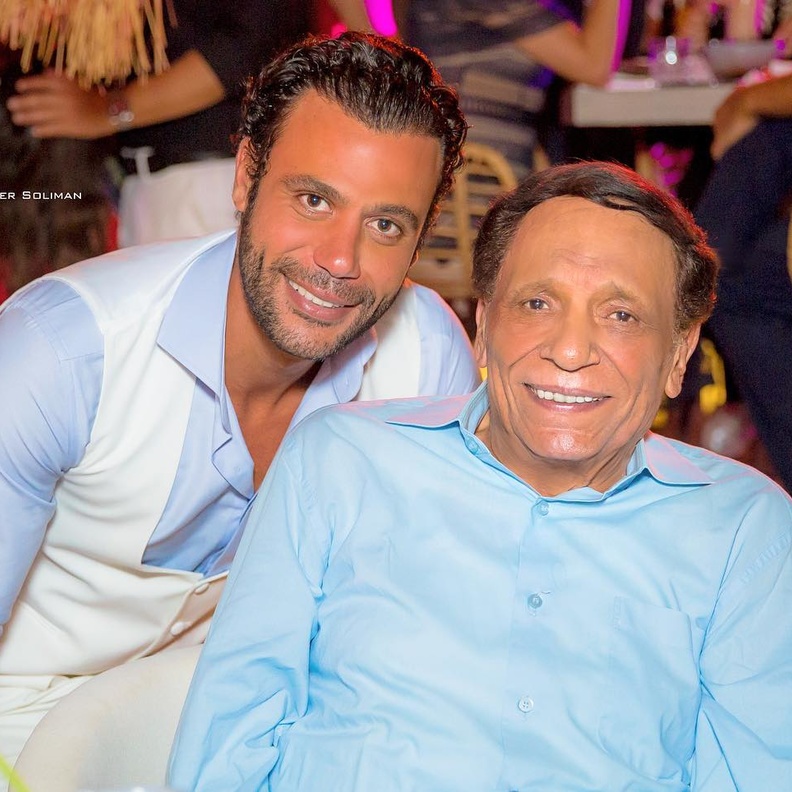 محمد إمام ووالده