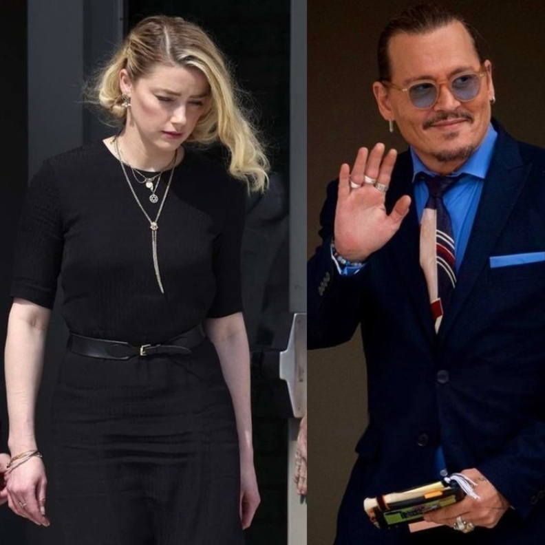 جوني ديب وآمبر هيرد