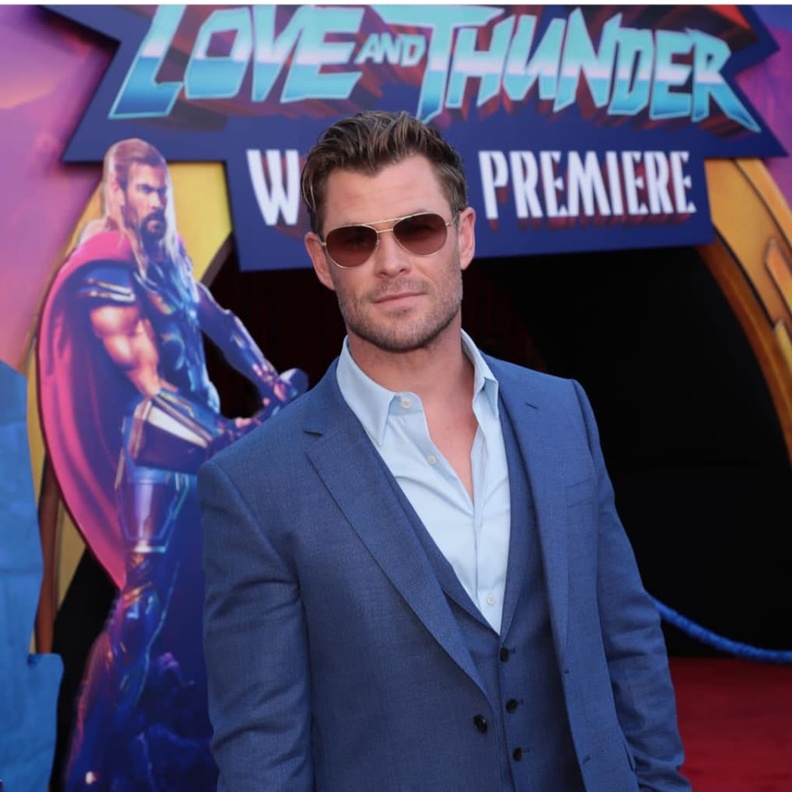 كريس هيمسوورث نجم الفيلم