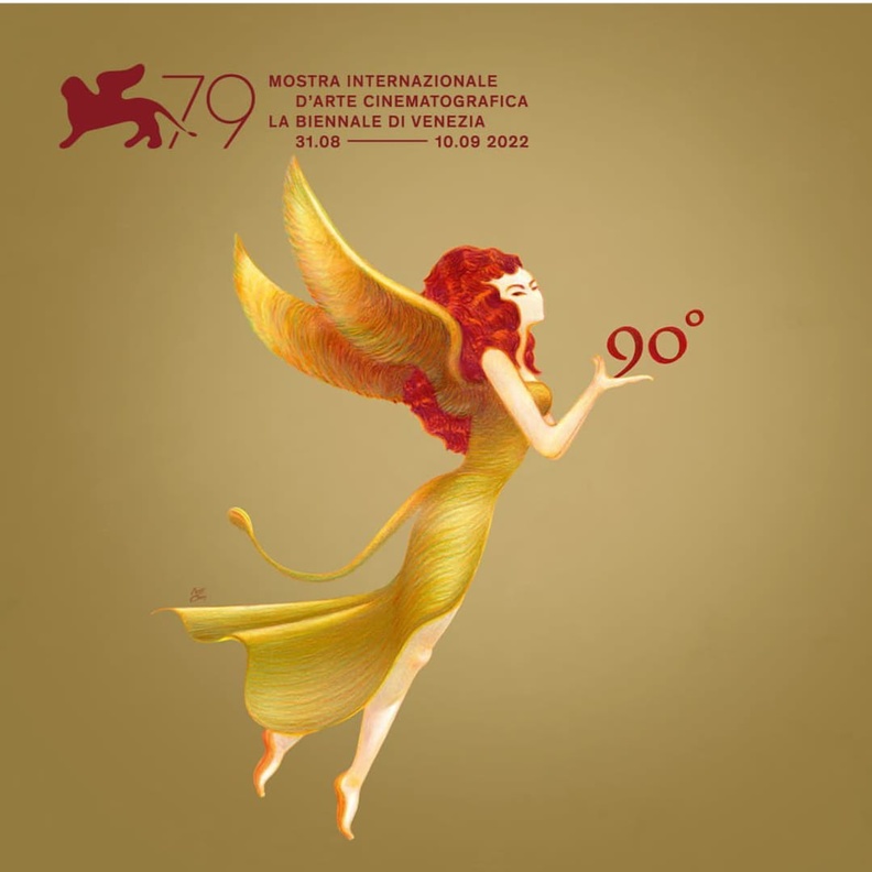 بوستر الدورة 79 من مهرجان فينيسيا السينمائي الدولي