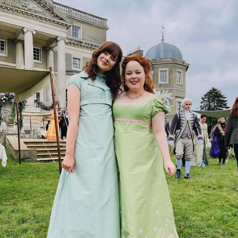 من كواليس مسلسل بريدجيرتون