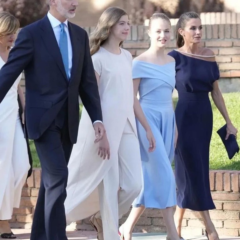 العائلة المالكة الإسبانية في حفل جوائز أميرة جيرونا