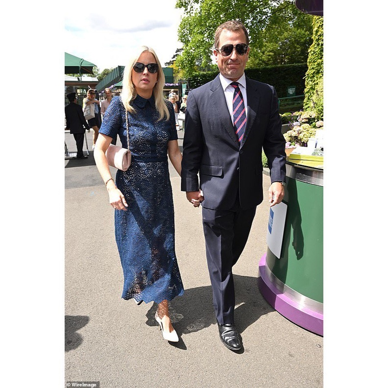  أحدث ظهور لبيتر فيليبس وصديقته في ويمبلدون