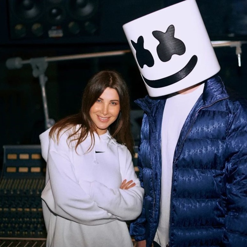 نانسي عجرم ومارشميلو