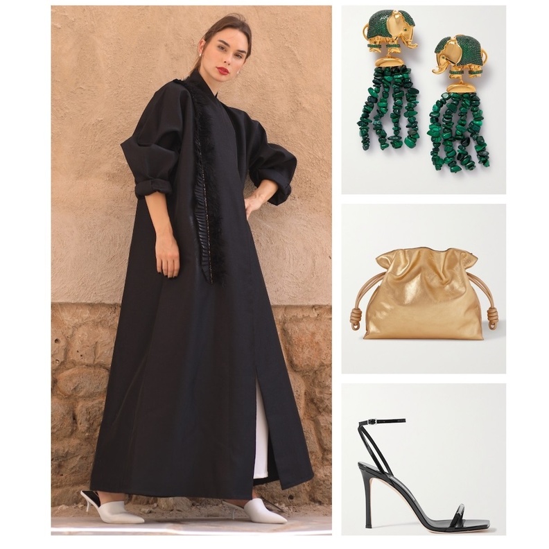 4 إطلالات راقية وأنيقة بالعبايات بمناسبة عيد المرأة الإماراتية!