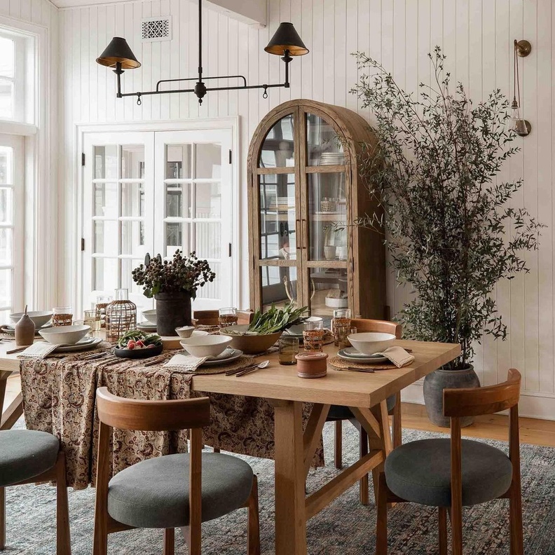 أثاث فينتاج لديكورات غرفة طعام عصرية