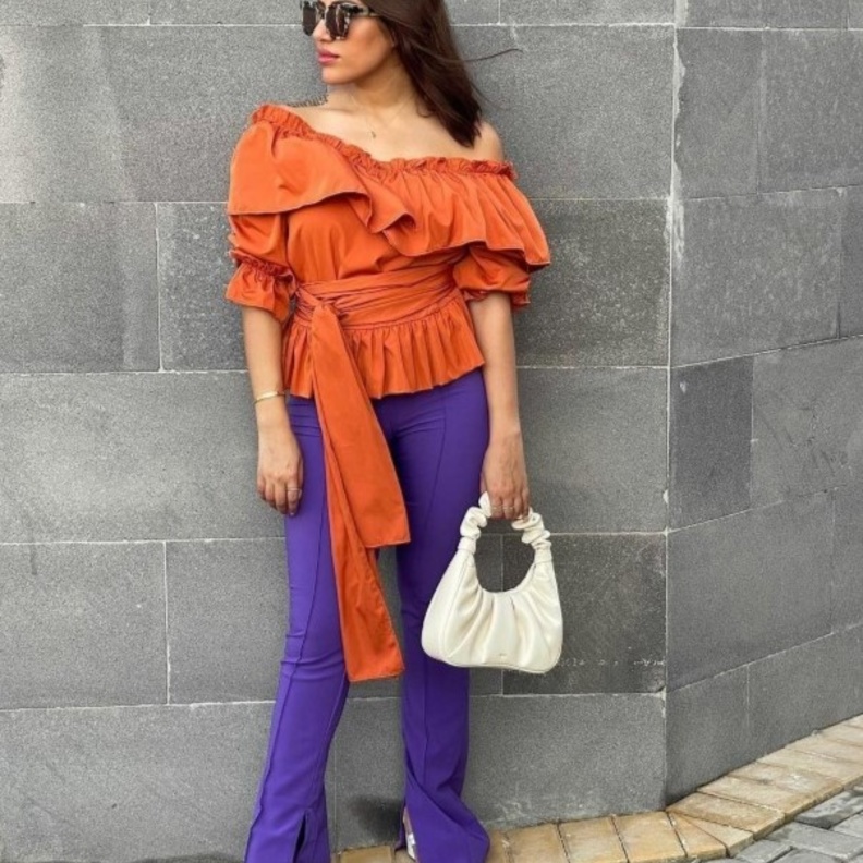 اطلالات شبابية لمحبات الكاجوال من وحي هنوف طلال 