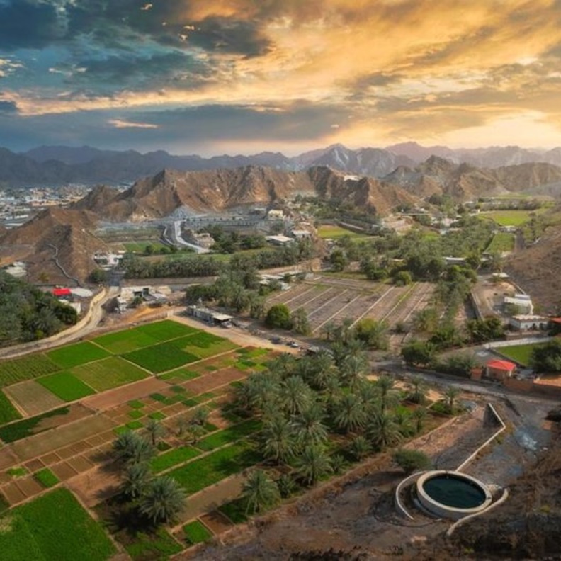 الطبيعة الساحرة في الفجيرة تأسر القلوب- المصدر وام