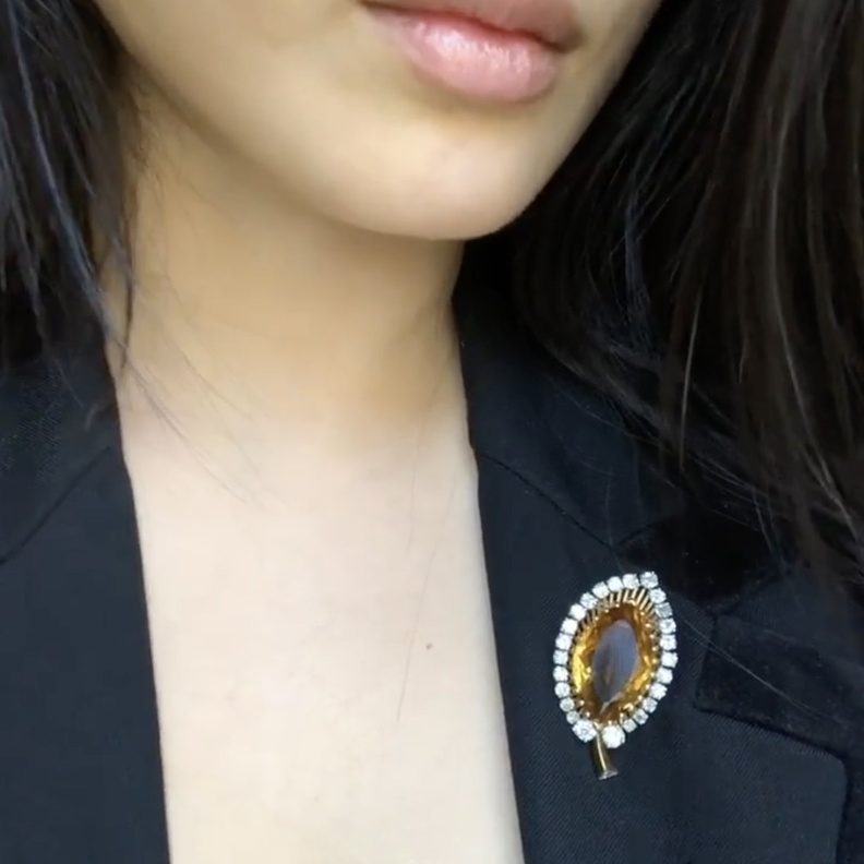 بروش فاخر عتيق من كارتييه Cartier circa 1950