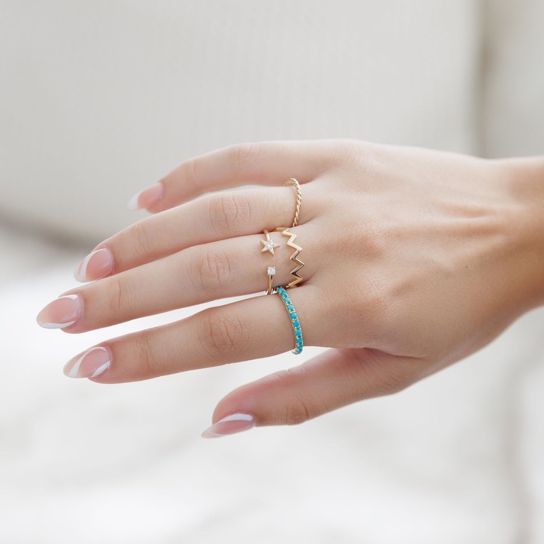 خاتم الفيروز Turquoise ring من علي فايس Ali Weiss