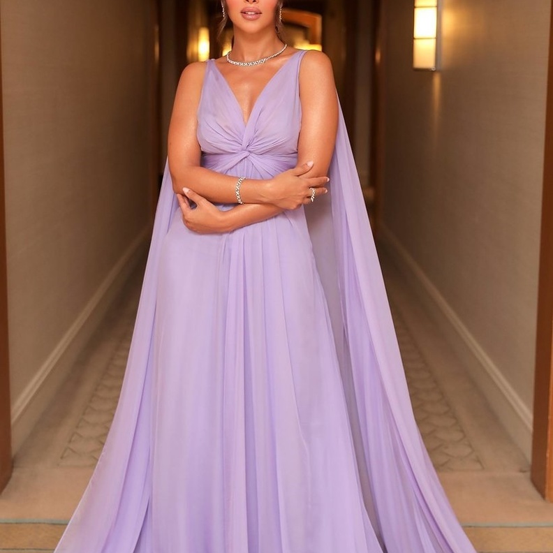 فساتين خطوبة تبرز نحافة الخصر انستقرام@balqeesfathi