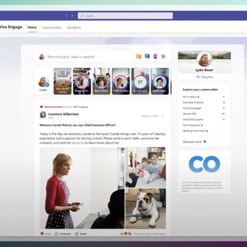 مايكروسفت تُعلن عن إطلاق تطبيق Viva Engage