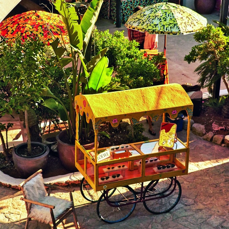 متجر لووي Loewe المؤقت في إيبيزا