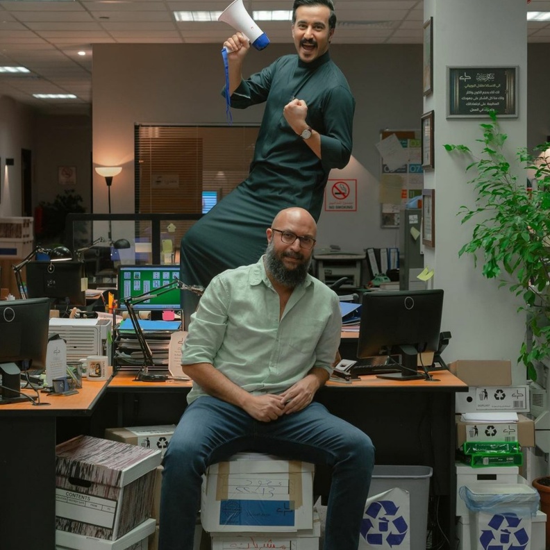 مسلسل المكتب النسخة السعودية من المسلسل البريطاني الشهير The office
