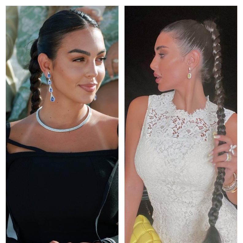 ياسمين صبري وجورجينا رودريغيز