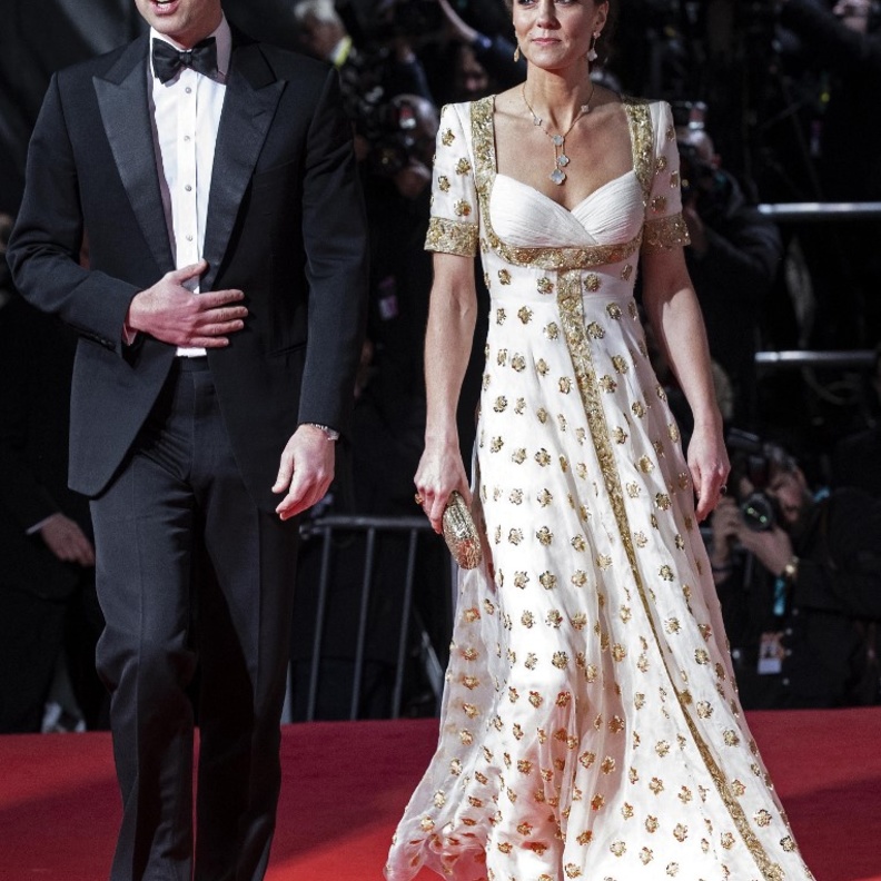 كيت وويليام في حفل توزيع جوائز الأكاديمية البريطانية لفنون السينما والتلفزيون