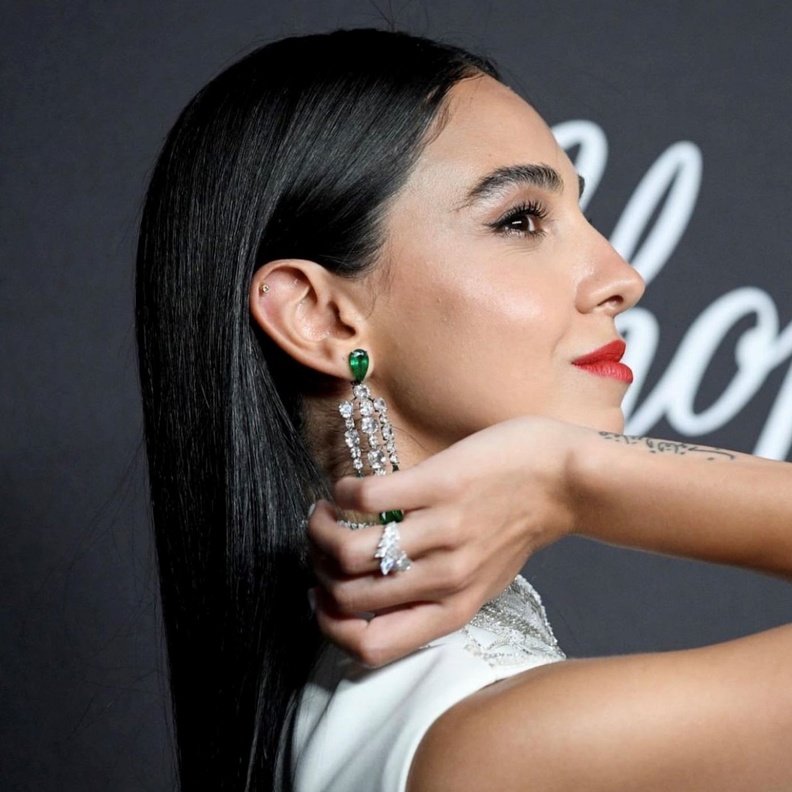 إطلالات جمالية مناسبة للصبايا على طريقة سلمى أبو ضيف - الصورة من حسابها على انستغرام