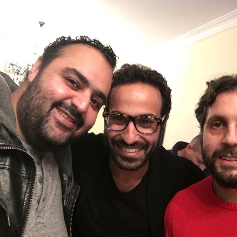 شيكو وأحمد فهمي وهشام ماجد